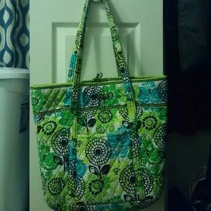 Vera Bradley Retired Limes Up Tote Bag