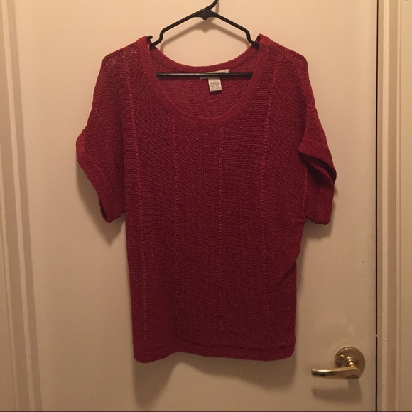 Rust color knit sweater - Picture 1 of 2
