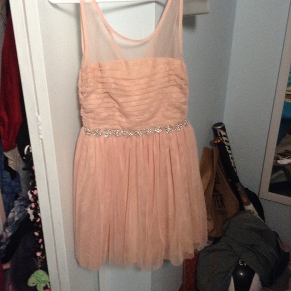 Pink formal dress
