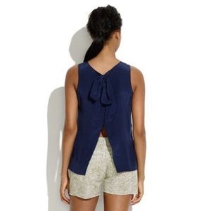 Silk Bow- Back Tank