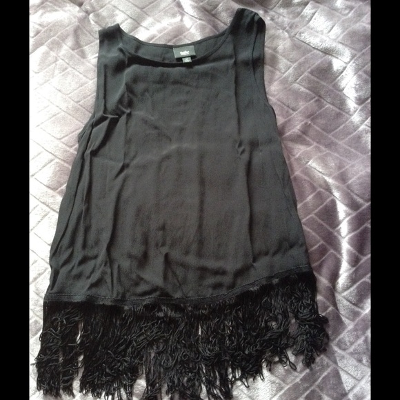 NEW Fringe Black Tank