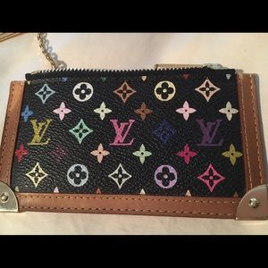 Multicolor Louis Vuitton Coin Purse