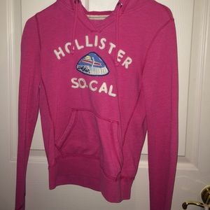 Pink hollister hoodie!