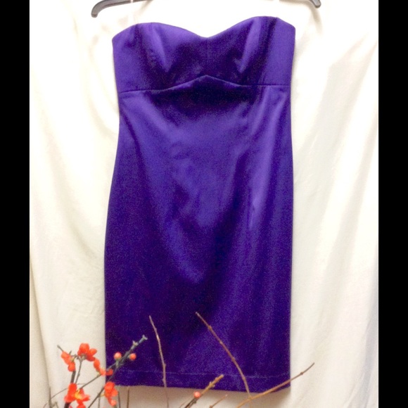 👗 Cute Purple Cocktail Mini Dress 👗