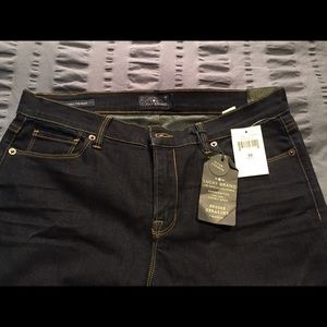 Lucky Brand Brooke straight mid rise