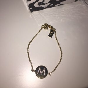 Kate Spade One in a Million Initial Bracelet "m"