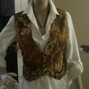 Vintage VS Hand Beaded Vest