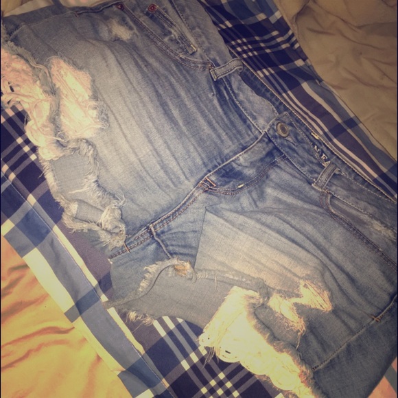 American eagle short shorts