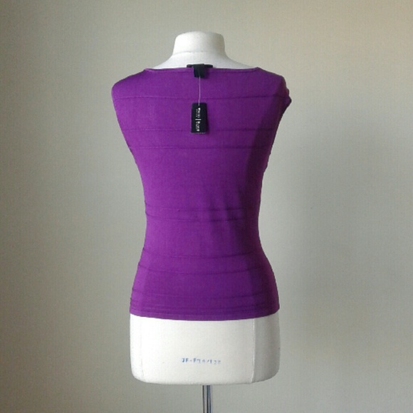 Extended sleeve bandage pullover top shirt - Picture 2 of 3