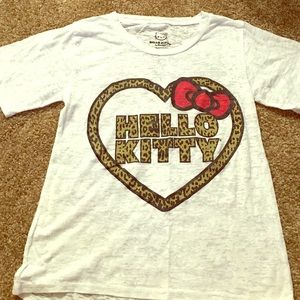 Sheer hello kitty shirt