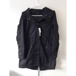 Uniqlo Black Military Parka
