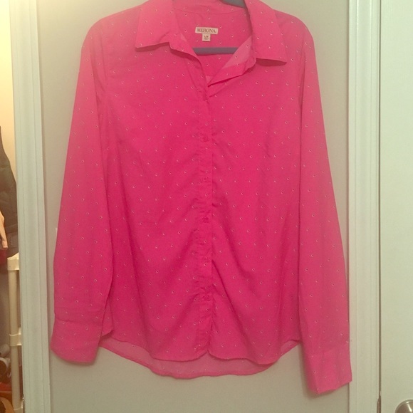 Never Worn Pink Blouse Size L