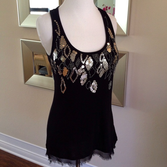 FOREVER 21 Razorback sequined top - Picture 1 of 4