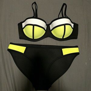 Triangl Swim Suit in Poppy - Cola Pop (Top Only)