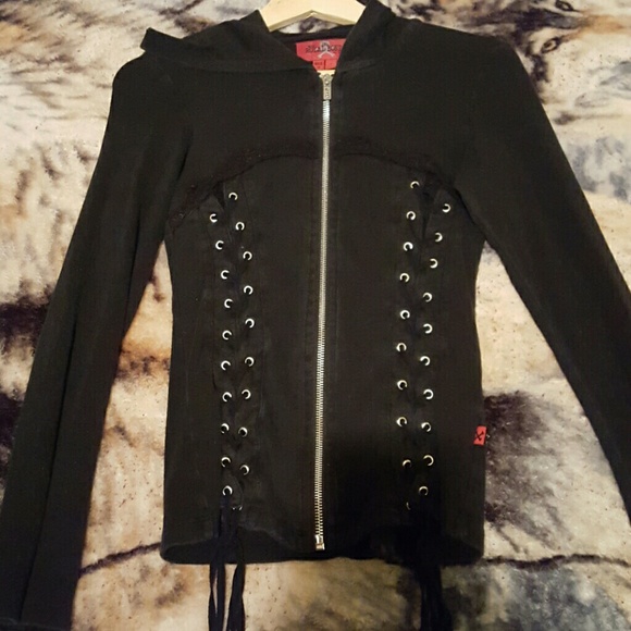 Lace up jacket