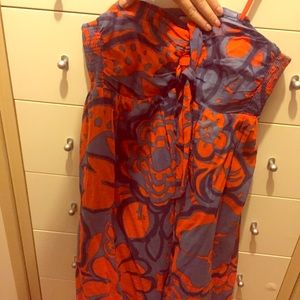 Anthropologie Strapless Dress