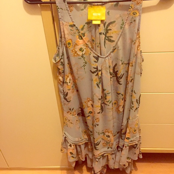 Anthropologie Tank-Final price, not going lower.