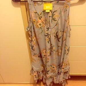 Anthropologie Tank-Final price, not going lower.