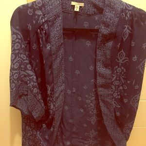 Urban Outfitters Navy Kimono