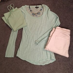 Sweater and tank top