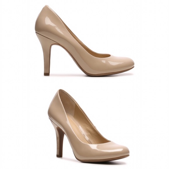 Kelly & Katie Isabel Paten Pump - Nude Pumps