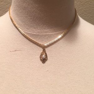 MONET Necklace with Pearl Pendant