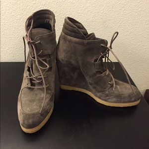 Stuart Weitzman sneaker wedges