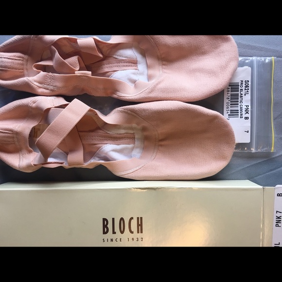 Bloch canvas ballet shoes