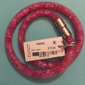 SWAROVSKI STARBURST BRACELET IN PINK