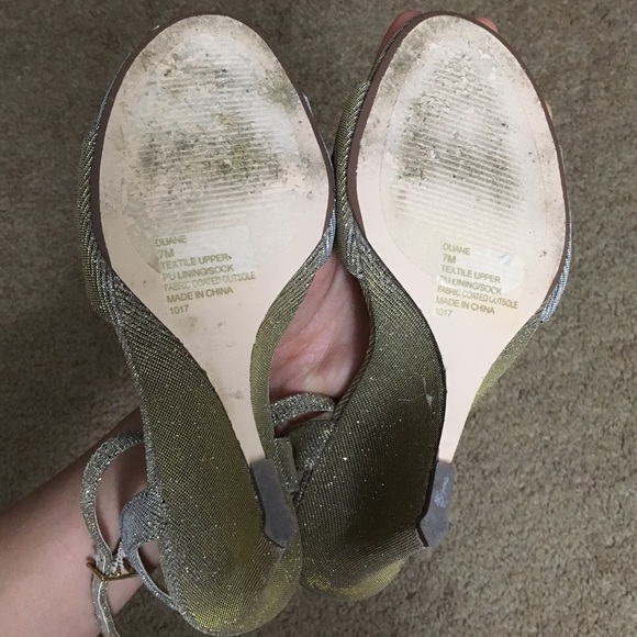 Betsey Johnson Duane glittery heels/wedges - Picture 4 of 4