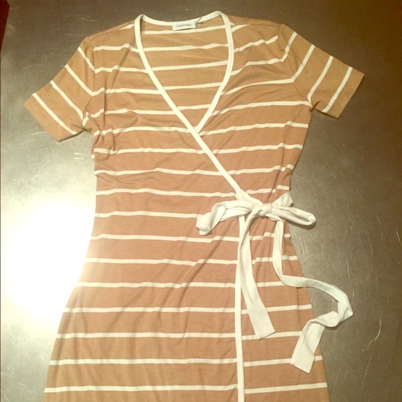 Calvin Klein wrap dress
