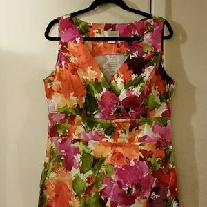 Floral Springtime Dress Size 14