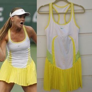 yellow nike dress