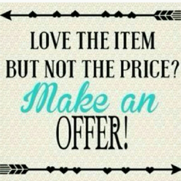 Reasonable Offers Considered