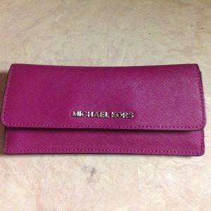 Michael Kors slim flap wallet