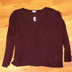 Beautiful maroon sweater