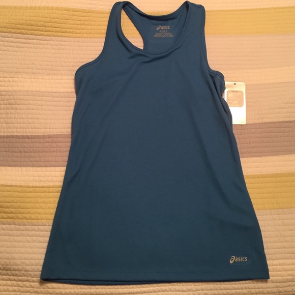 NWT asics running singlet tank top small