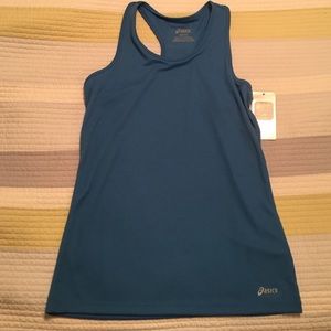 NWT asics running singlet tank top small