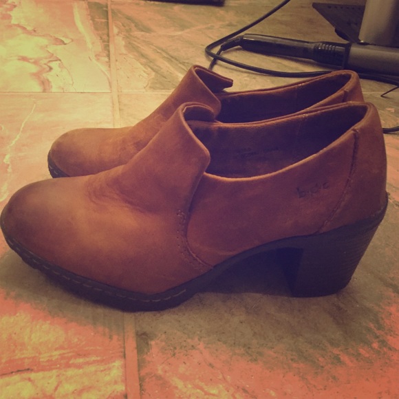 Born brown booties size 7.5