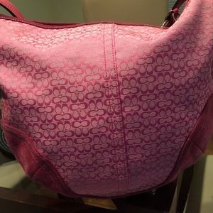 💕💕 pink Coach purse 💕💕