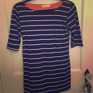 Navy and White Tunic/ Dress