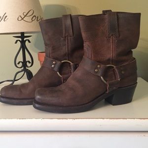 Frye Harness Boots