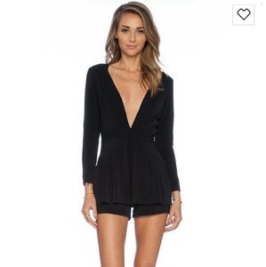 Lovers + Friends Black Romper SALE