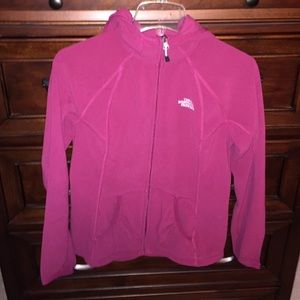 North Face Zippered Hoodie