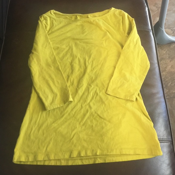 Yellow shirt