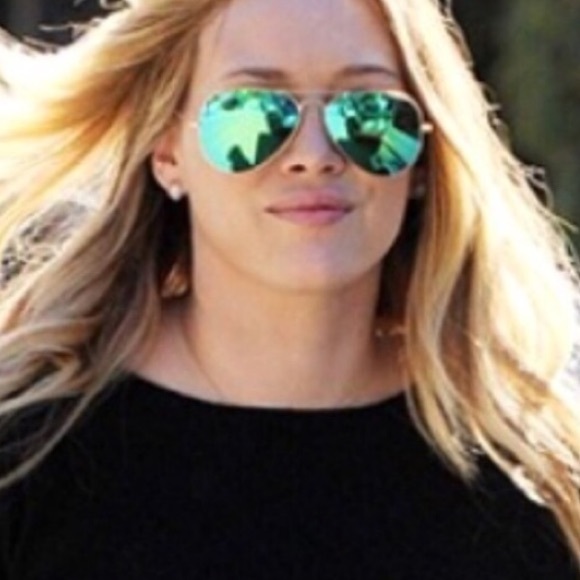 Ray-Ban Accessories - Mint Reflective Aviators