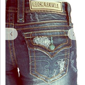 Rock Revival Jessica Shorts, 28.