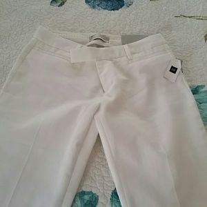 White dress pants