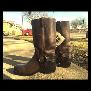 Frye 12R Harness boots
