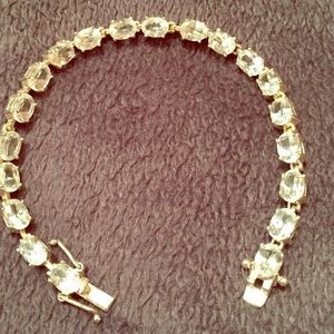 CZ tennis bracelet